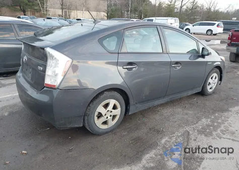 2011 Toyota Prius Three из США, поврежденный, VIN JTDKN3DU4B1408524